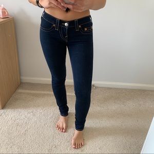 True Religion Casey Skinny Jean Leggings 26